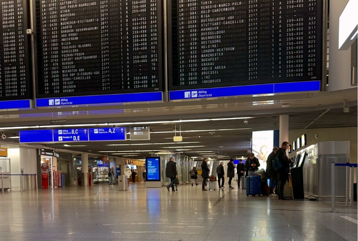 The integrated ticket, now in effect, caters to those flying through Frankfurt Airport